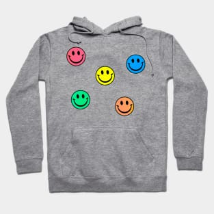 90s Smiley Faces Hoodie